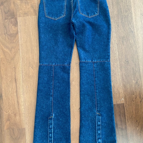 Earl Jeans wide leg with snaps along bottom of the back size 29 - Picture 3 of 7